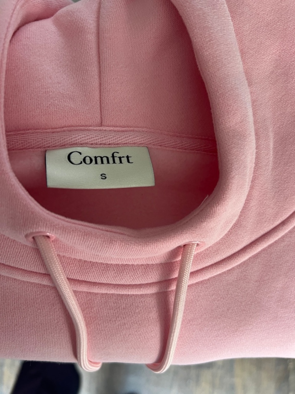 Comfrt Pink Pullover Hoodie - Women's